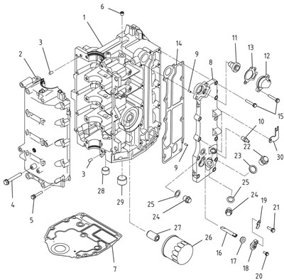 F60 Yedek Parça: Silindir ve Karter